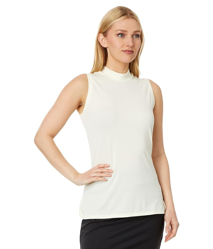 Women's adidas Golf Ultimate365 Mock Sleeveless Polo