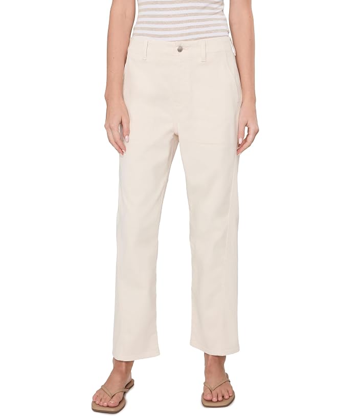 Women's AG Jeans Analeigh Mid-Rise Utility Pants in Opal Stone